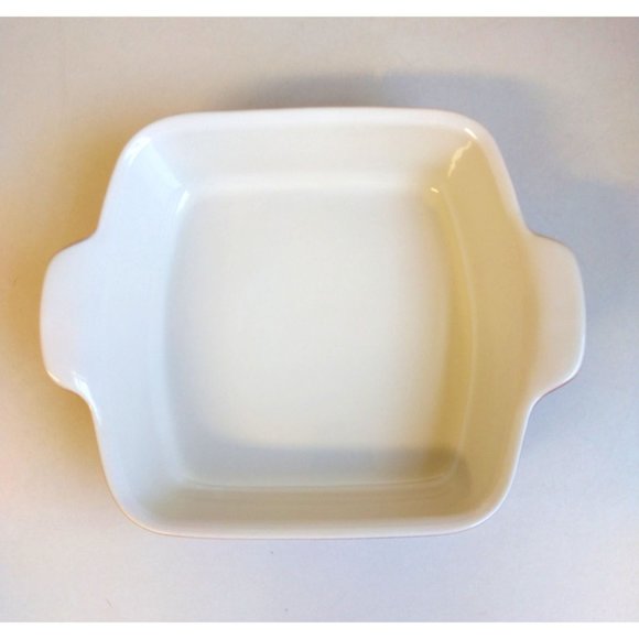 Emile Henry France Vintage Red Square Baking Dish 9 x 9" - Picture 9 of 11